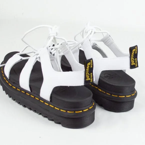 Dr. Martens Nartilla Gladiator White Sandal - Picture 7 of 11